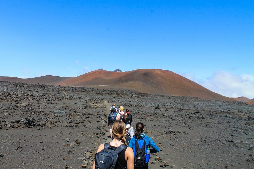 Maui volcano hike - Haleakala National Park