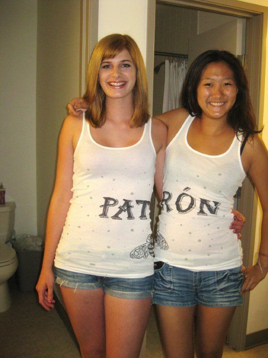 Dressed up as Patron at my 20th birthday party in San Diego, California