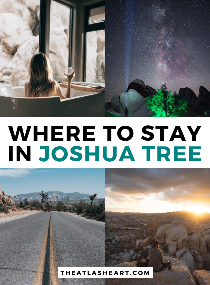 where to stay in joshua tree national park, california