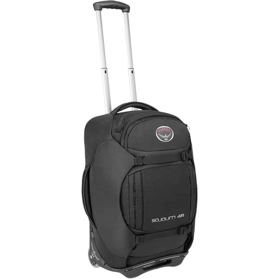 Osprey wheeled backpacks - Sojourn 45L rolling gear bag -best wheeled backpack for travel