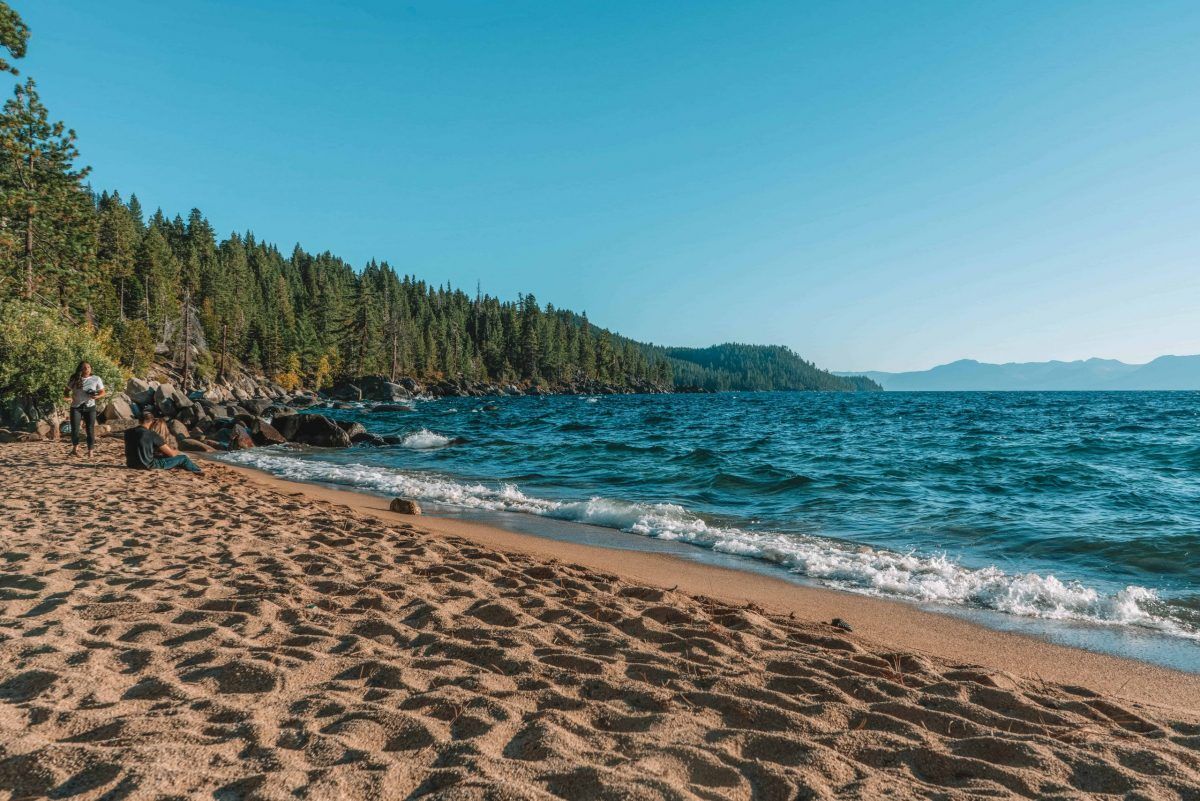Spend the day at the beach, best beaches in lake tahoe
