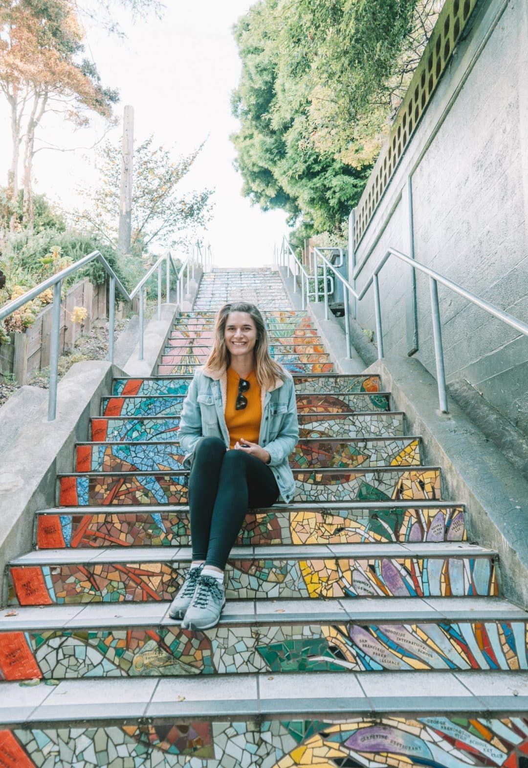 Hidden stairways in San Francisco