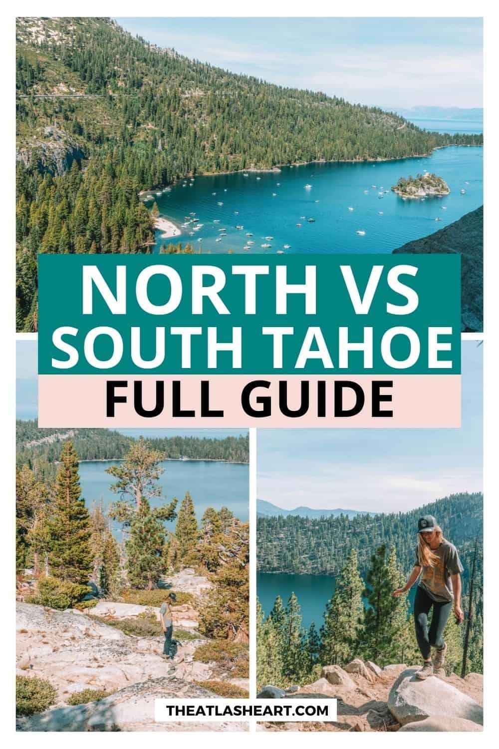 north or south lake tahoe