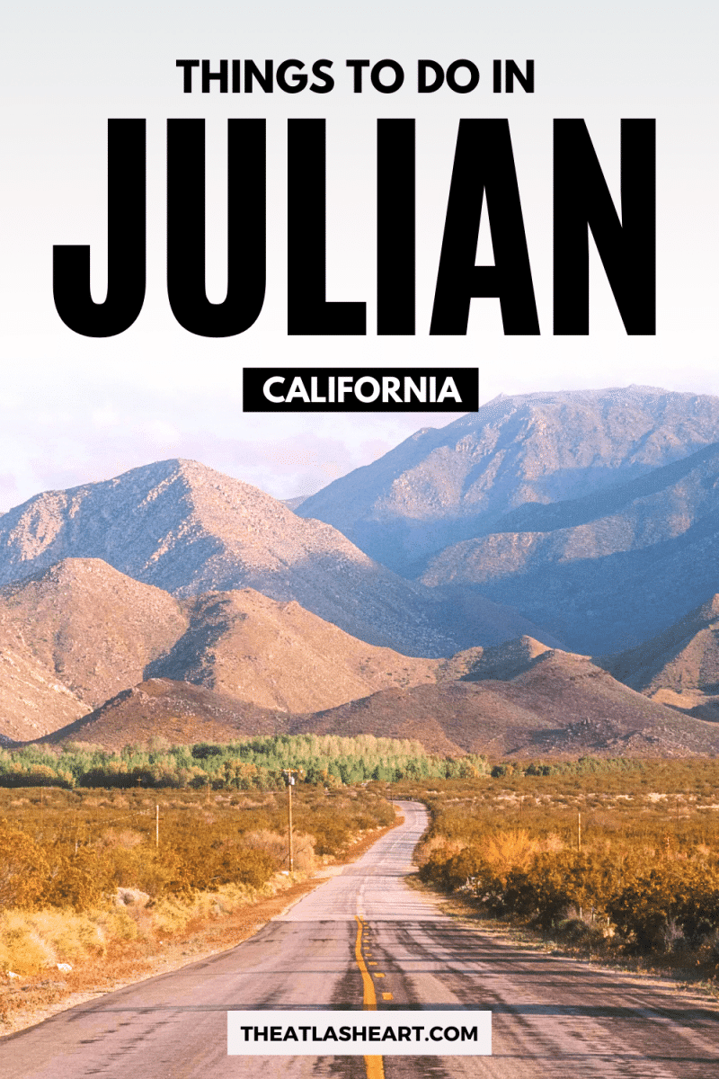 Things to do in Julian, California Pin 1