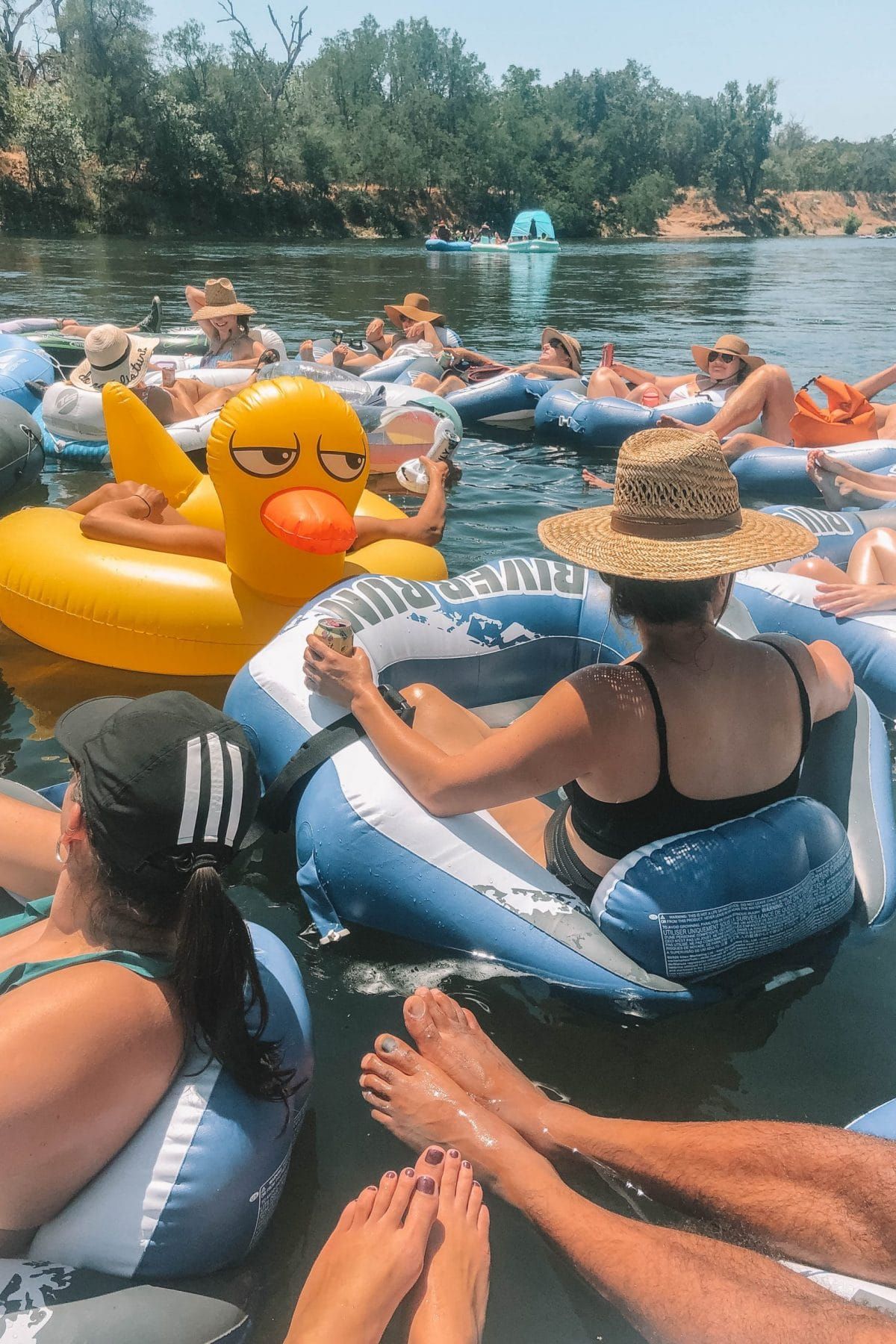 how to go lazy tubing on the american river in sacramento