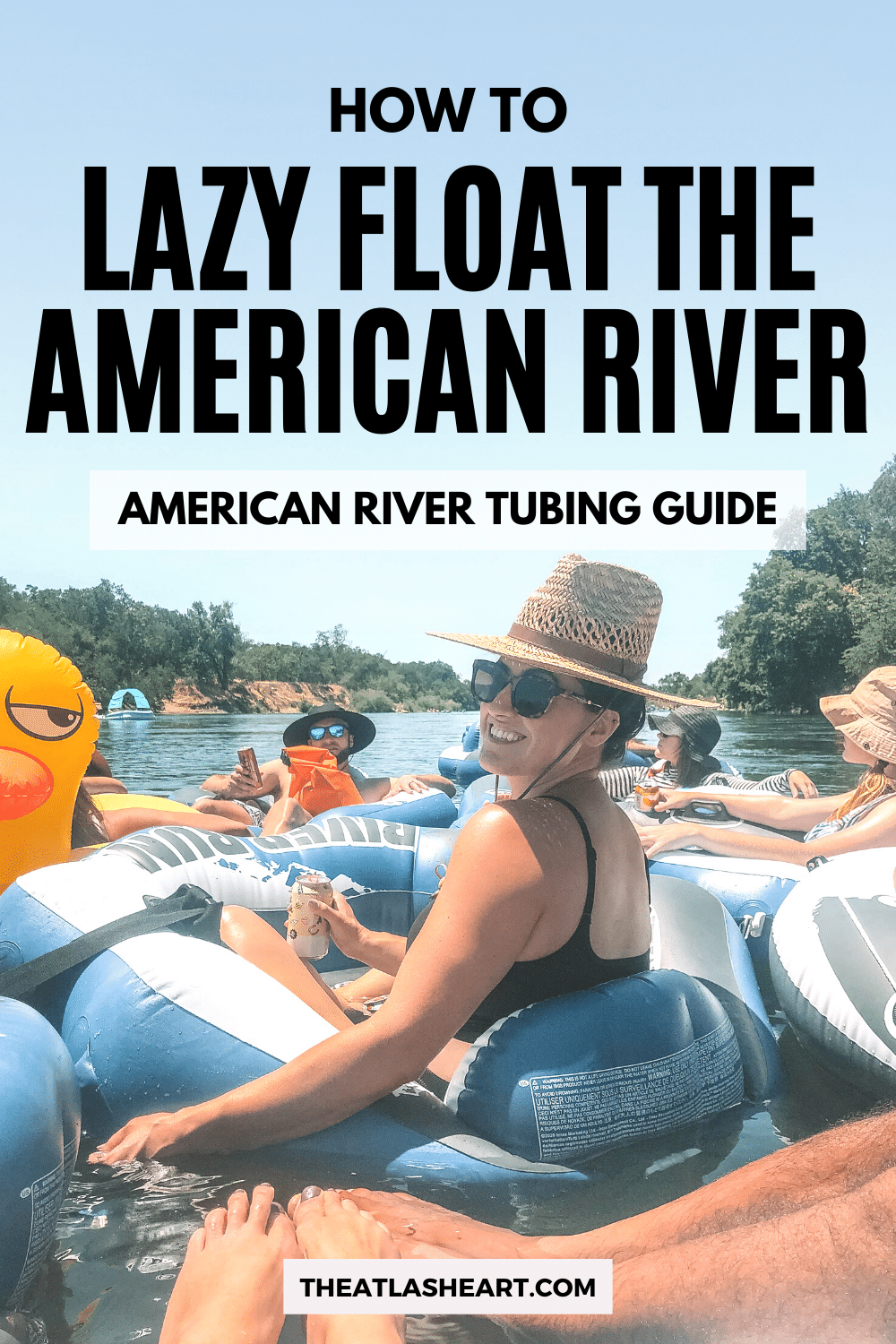 How to Lazy Float the American River (American River Tubing Guide)