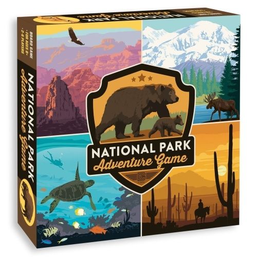 National Park Adventure Board Game box.