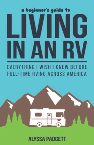 A Beginner's Guide to Living in an RV book cover.