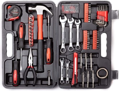 CARTMAN 148 Piece Tool Set opened to show all the tools in the set.