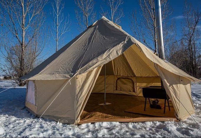 Best Heavy Duty Canvas Tent Elk Mountain Yukon Bell Tent