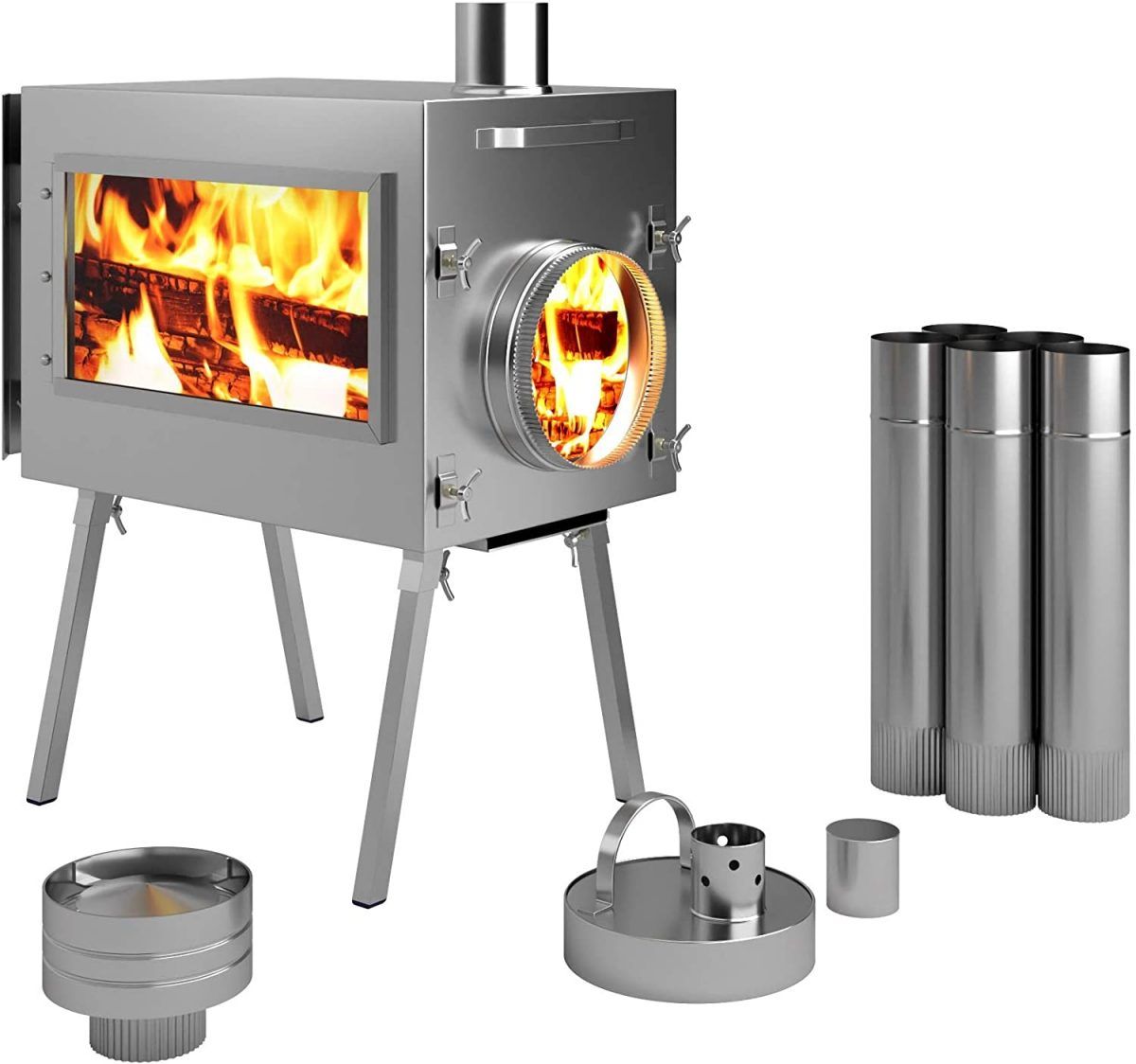 Product photo for the Russian-Bear Camping Stove.