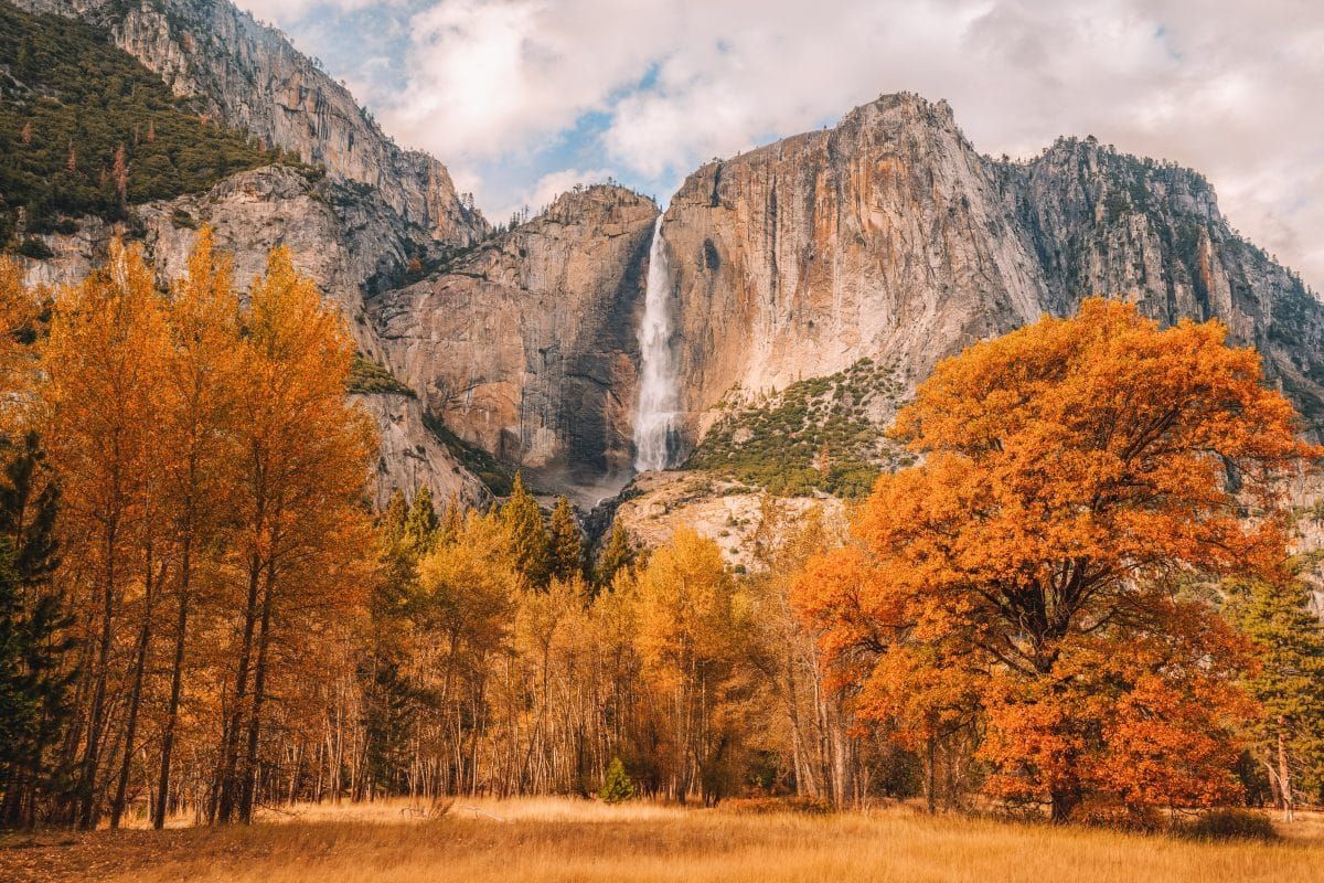 Chase some waterfalls in Yosemite