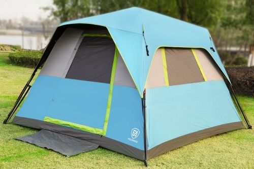Product photo for the EVER ADVANCED Dark Room Budget Instant Cabin Tent.