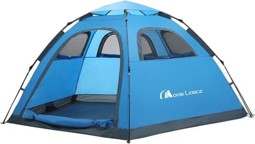 Product photo for the MOON LENCE Four Person Instant Pop Up Tent.