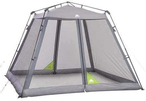 Product image for the Ozark Trail Instant Screenhouse in grey.