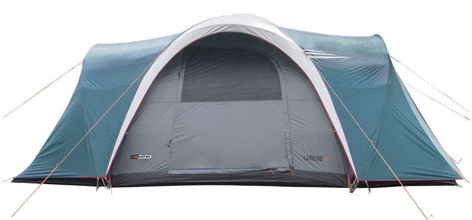 Product image for the NKT Laredo 8 to 9 Person Tent in slate blue.