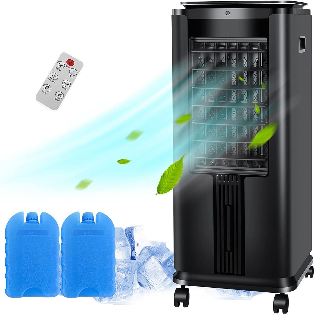 SWHOME 3-IN-1 Portable Evaporative Cooler