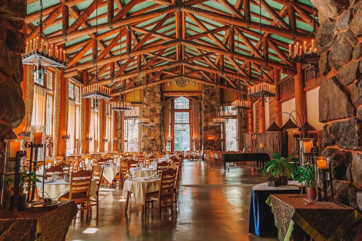 Dine in Style at the Ahwahnee Hotel