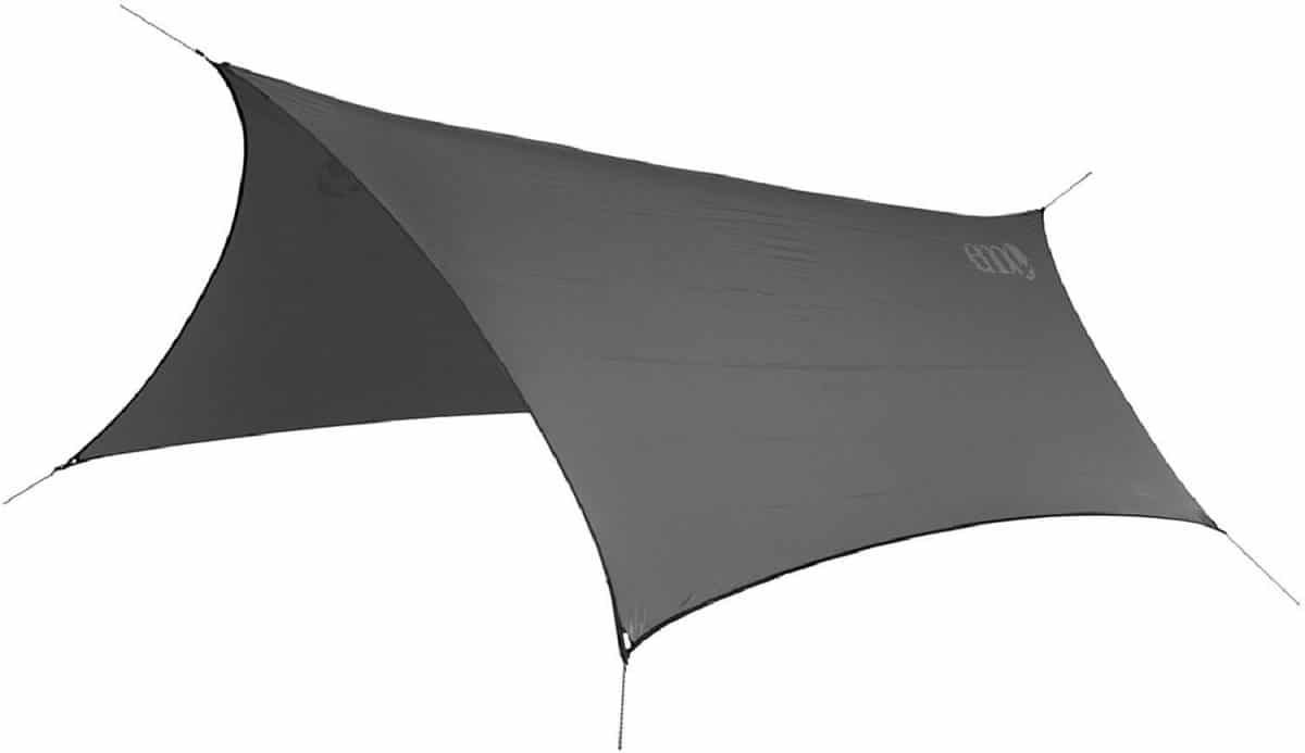 Product Image for the Eno Eagles Nest Outfitters ProFly Rain Tarp in grey.