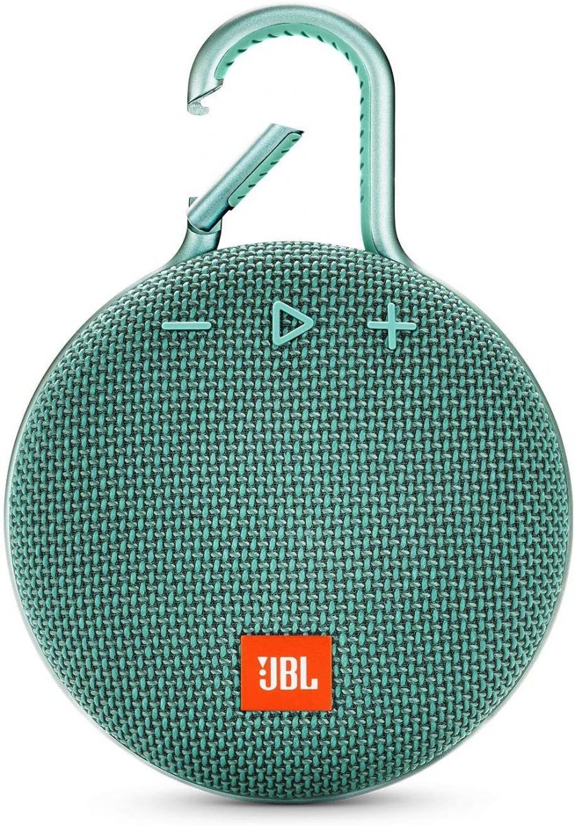 JBL Clip 3, River Teal - Waterproof, Durable & Portable Bluetooth Speaker