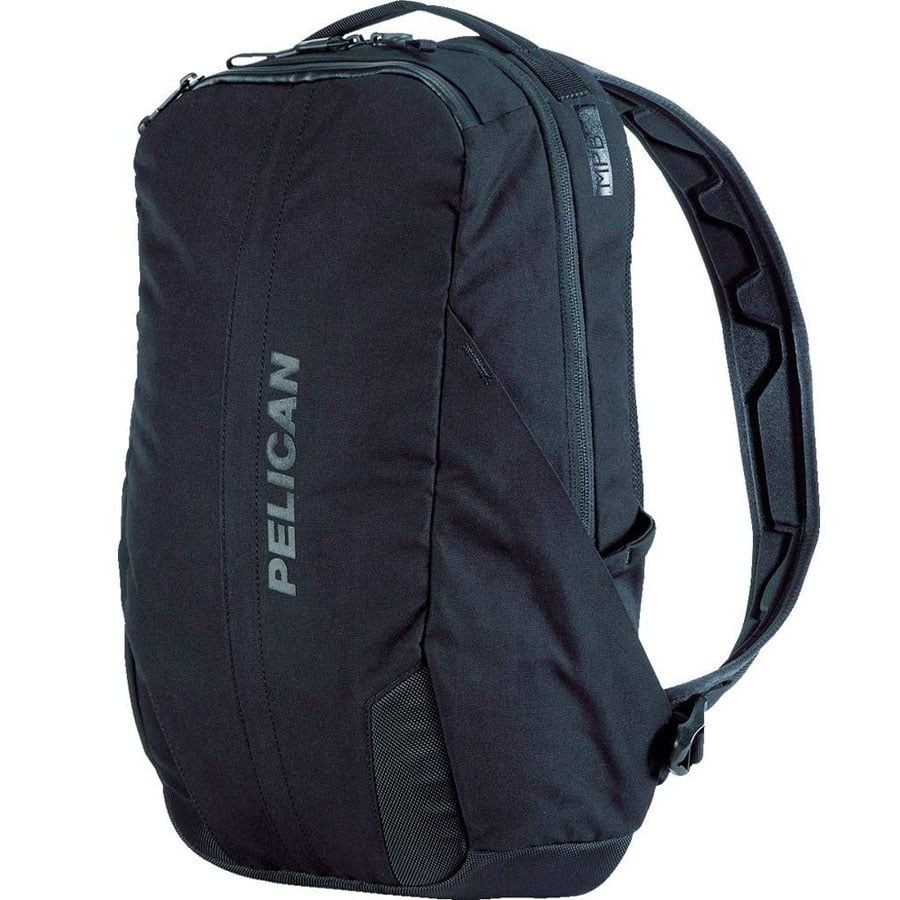 Product photo for the Pelican Weatherproof Mobile Protect Backpack in black.