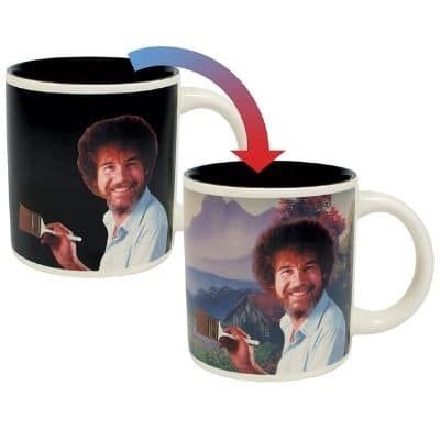 Bob Ross Color Change Coffee Mug