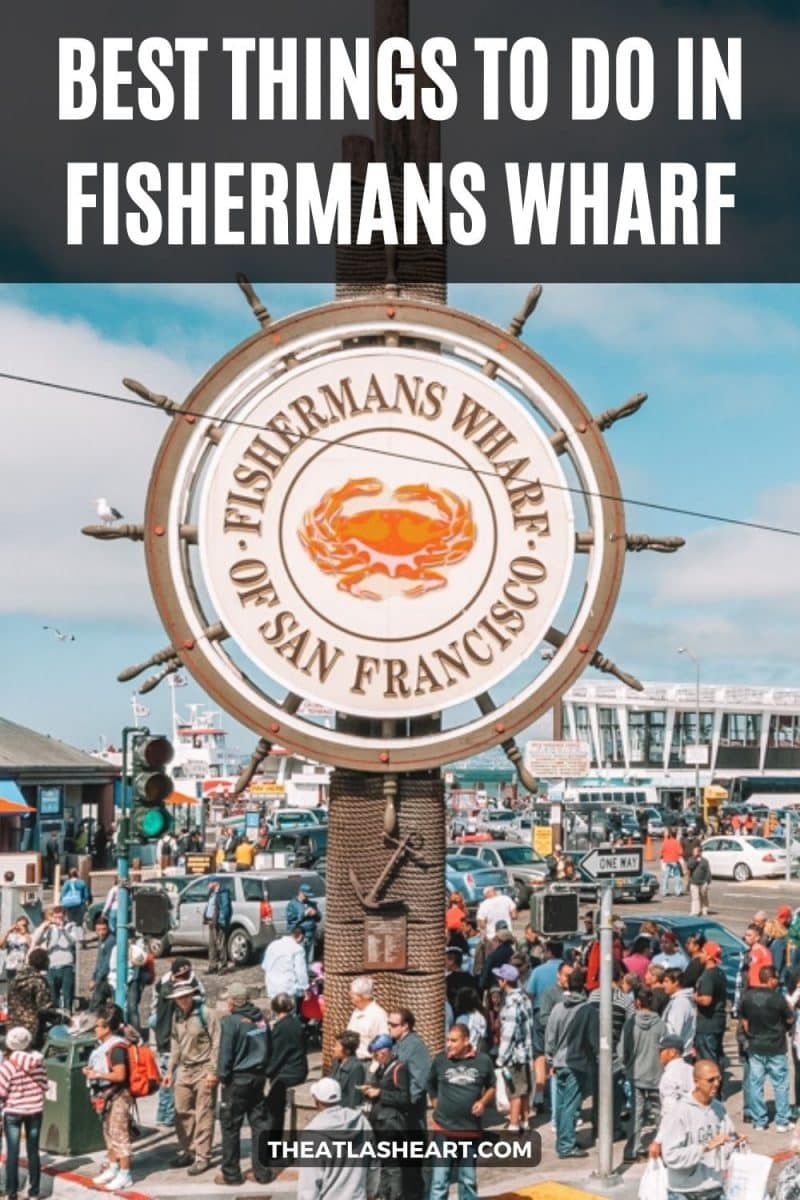 fun & best things to do in fishermans wharf, san francisco pin