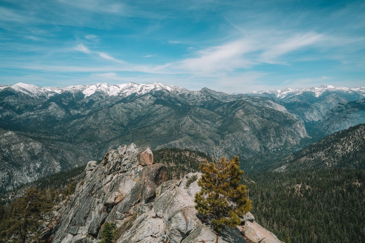 free camping in Kings Canyon National Park