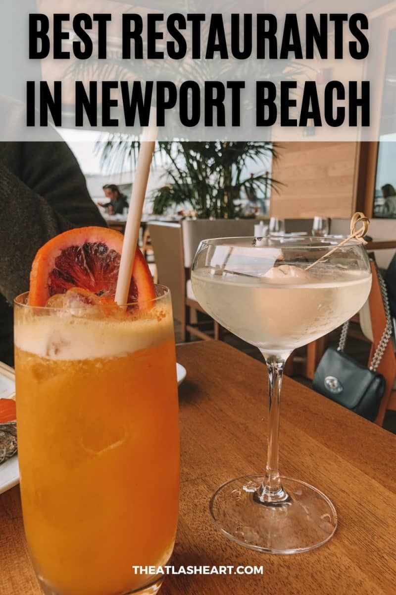 Best Restaurants in Newport Beach Pin