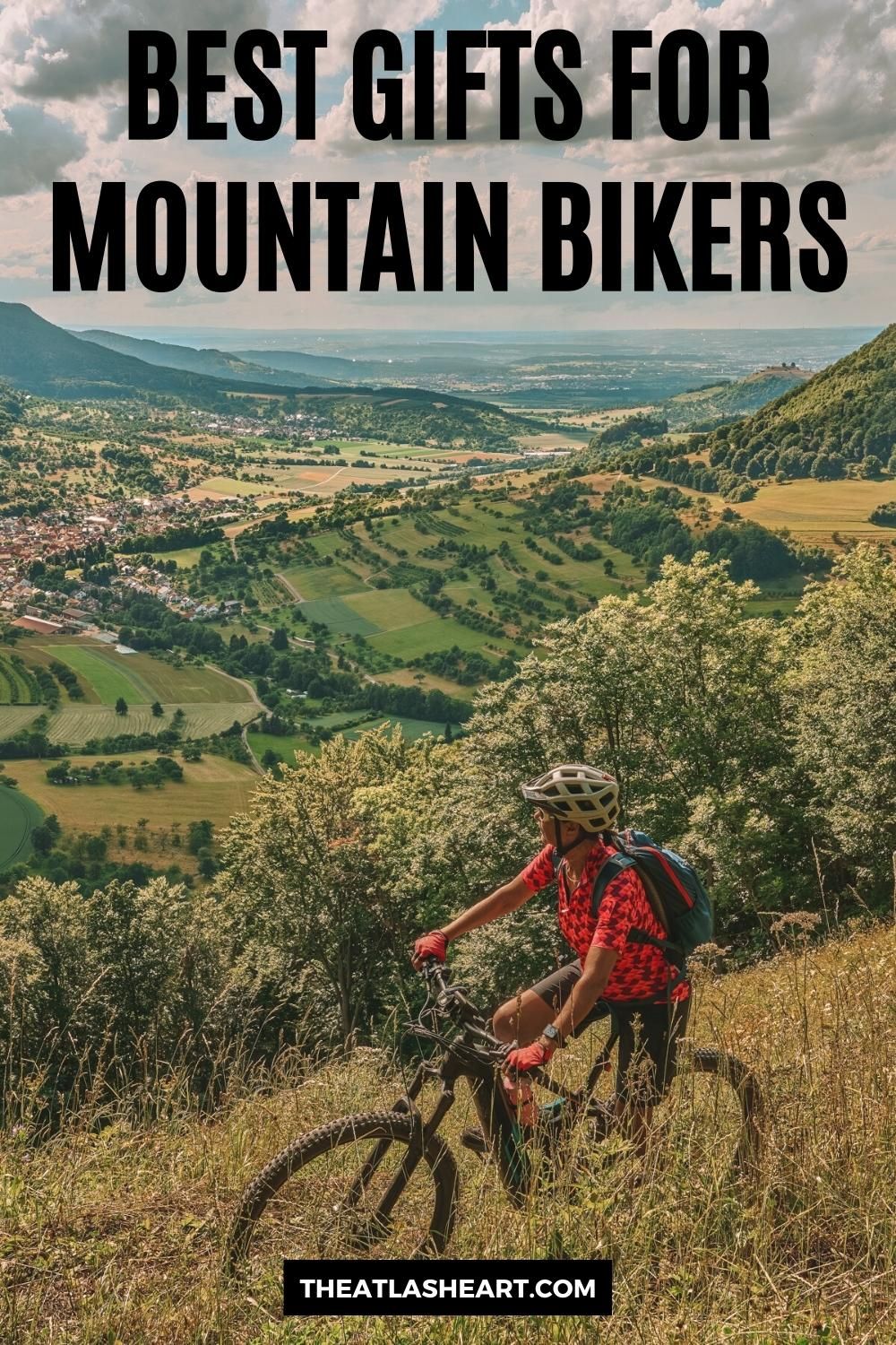 gifts for mountain bikers Pinterest pin