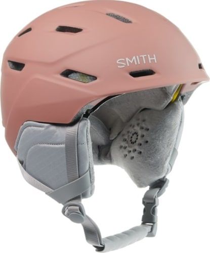 Pink Smith Mirage MIPS Snow Helmet.