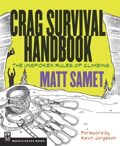 "The Crag Survival Handbook" book cover.