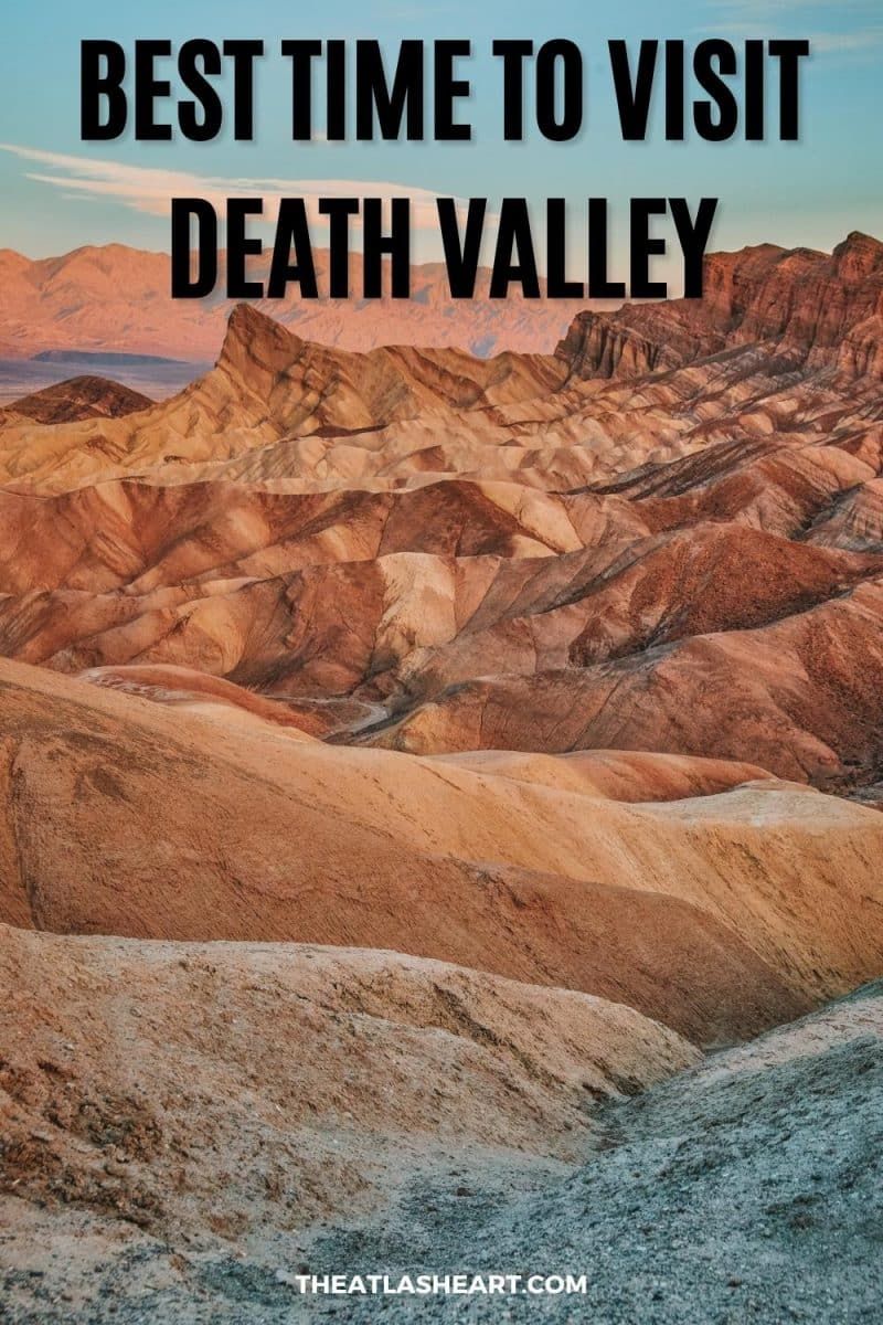 Best Time to Visit Death Valley Pin