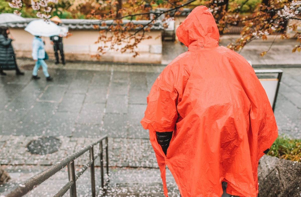 different types of rain ponchos for backpacking
