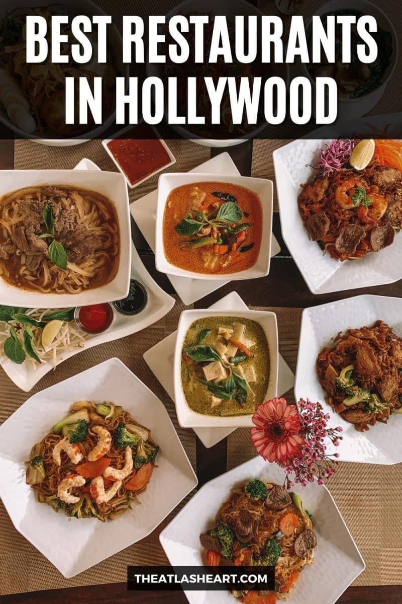 Best Restaurants in Hollywood Pin