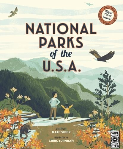 Book cover of National Parks of the USA.