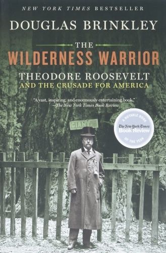 Book cover of The Wilderness Warrior: Theodore Roosevelt and the Crusade for America.
