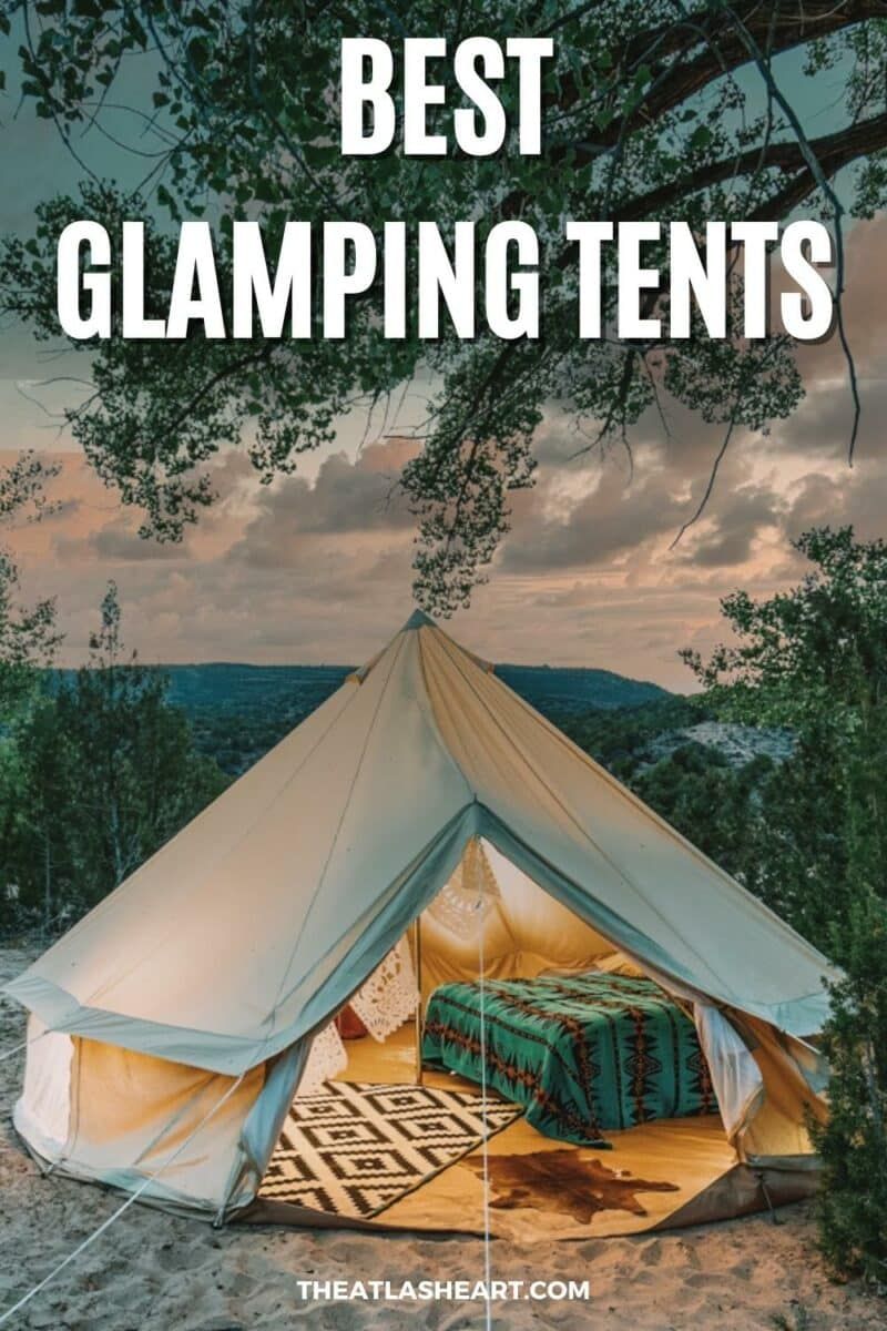 Best Glamping Tents Pin