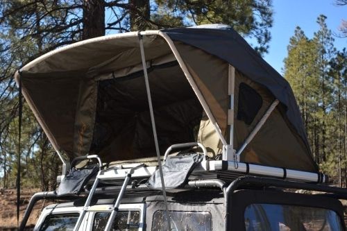 Product photo for the Raptor Series Offgrid Voyager with Ladder SUV Tent for Cold Weather.