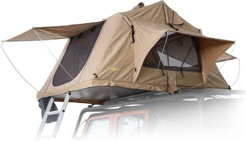 Product photo for the Smittybilt Overlander Roof Top Waterproof Tent.