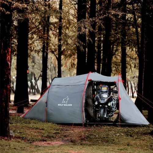 Product photo for the Wolf Walker Cold Weather Motorcycle Tent.