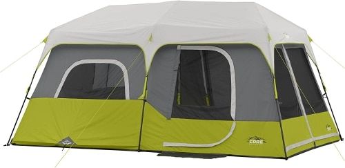Product photo for the Core Family Cabin Tent 9 with Screen Room.