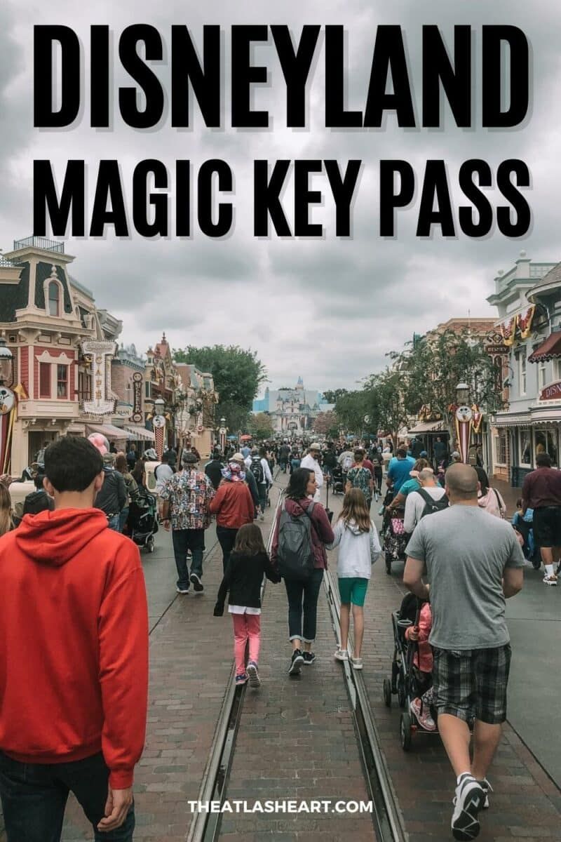 Disneyland Magic Key Pass Pin
