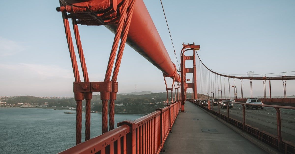 San Francisco's ambitious new Golden Gate Bridge, San Francisco