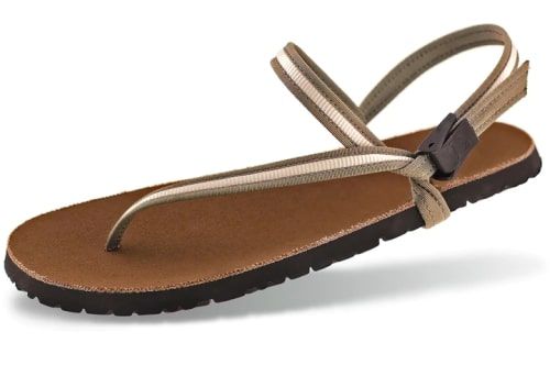 Product photo for the Earth Runners Adventure Sandals in brown.