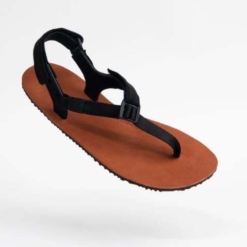 Product photo for the Shamma Warriors Sandals in black and brown.