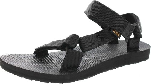 Product photo for the TEVA Original Universal Comfortable Quick-Drying Casual Sport Sandal in black.