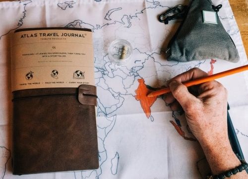Product image for the Atlas Travel Journal.