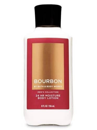 Product photo for the Bath & Body Works Bourbon Body Lotion For Men.
