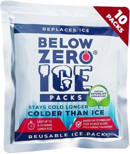 Product image for the Below Zero Reusable Ice Pack.